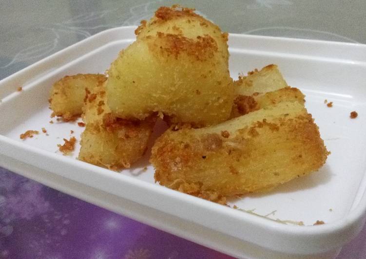 gambar untuk cara membuat Singkong Goreng Gurih