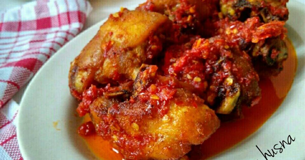  Resep Ayam goreng balado khas padang oleh Novi Ummu Husna 