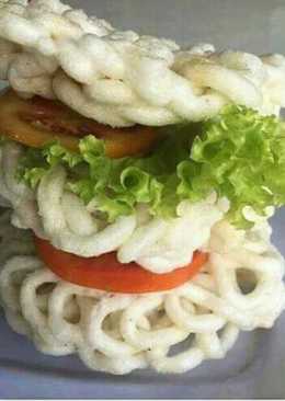 Burger kerupuk