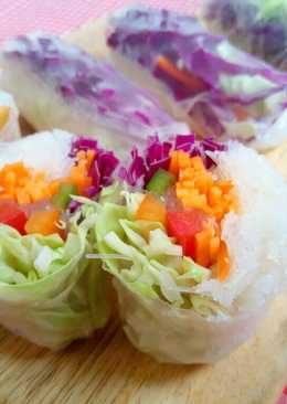 Raw Vietnam Roll Vegan