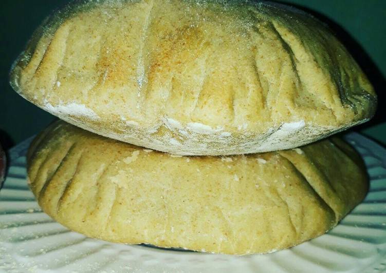 resep Roti pita gandum