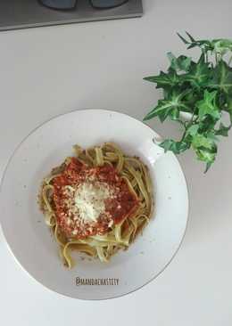 Fettuccini Bolognese #BikinRamadanBerkesan12