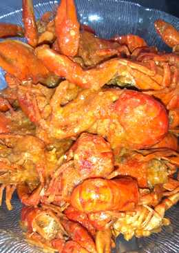 Udang sungai baliem asam manis pedas