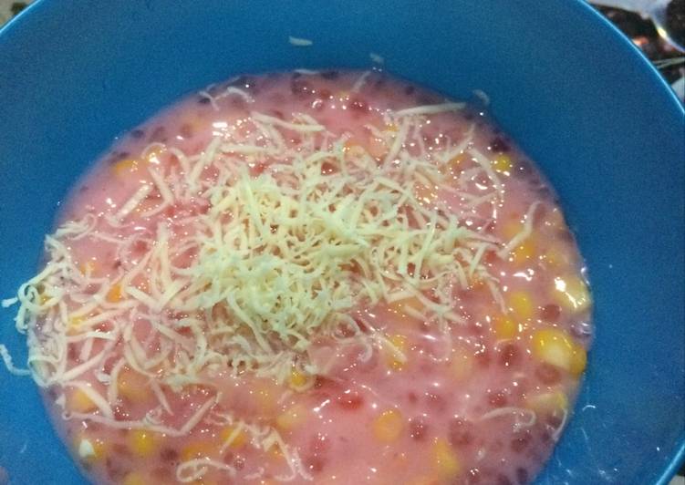 Resep Bubur jagung mutiara Oleh retno safitri