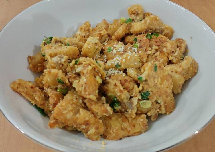 Resep Dori Saus Telor Asin (Dori Salt Egg Yolk) By Milan