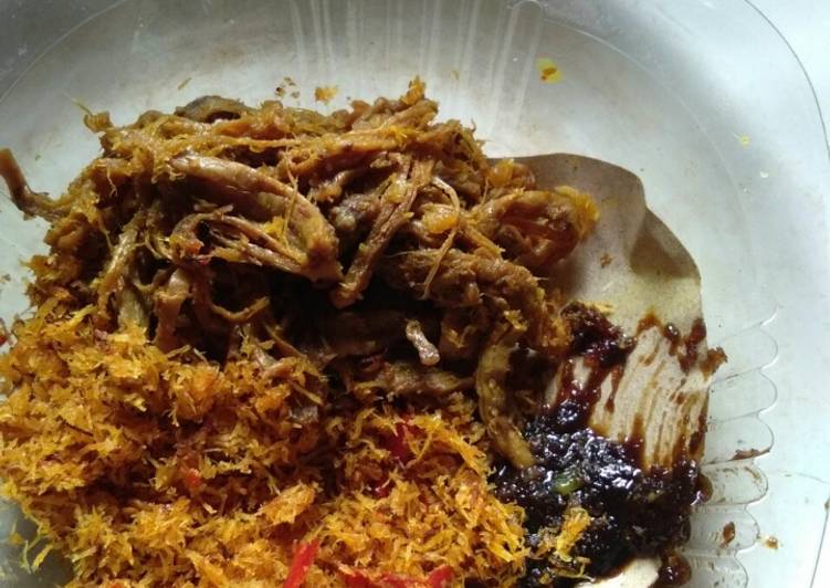 gambar untuk resep Daging Suwir Krawu (Ramadan 7)