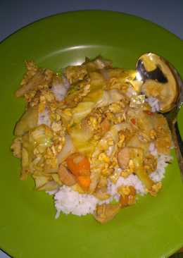 Nasi Gila ala Anak Kost