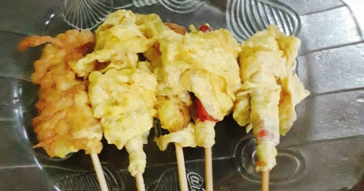 117 resep sate telur gulung enak dan sederhana - Cookpad