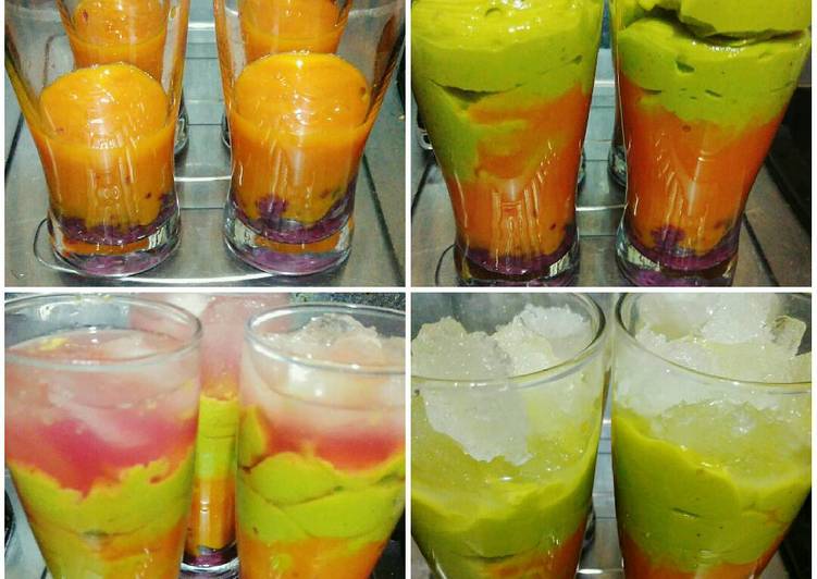 resep masakan Mix Jus Kinca Sirup Anggur Ala Anto