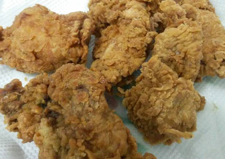 cara membuat Ayam goreng Kfc