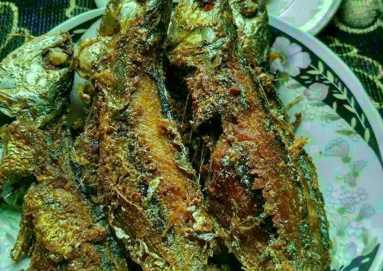 resep lengkap untuk Ikan Kembung Goreng Garing