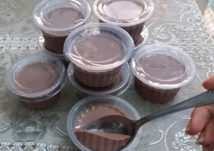 Resep Puding puyo lava Dari nancy