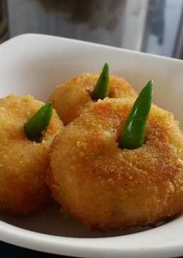 Kroket kentang ayam jamur wortel