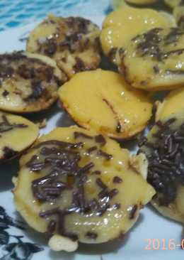 Kue cubit 1/2 matang