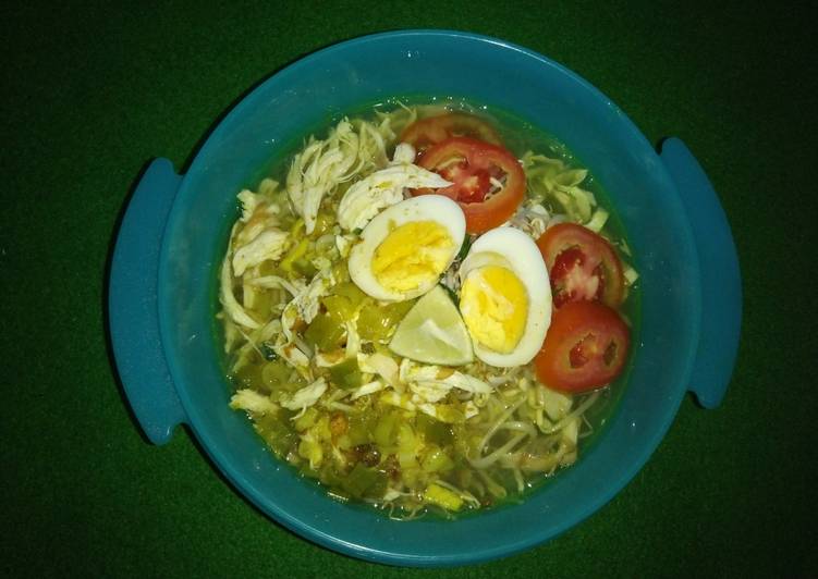 resep masakan Soto Ayam Lamongan Segar