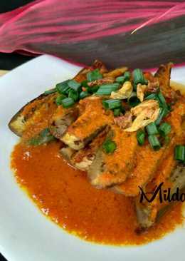 Terong goreng saus padang