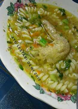 Seblak Macaroni sayap ayam kuah (tanpa telur,sosis)