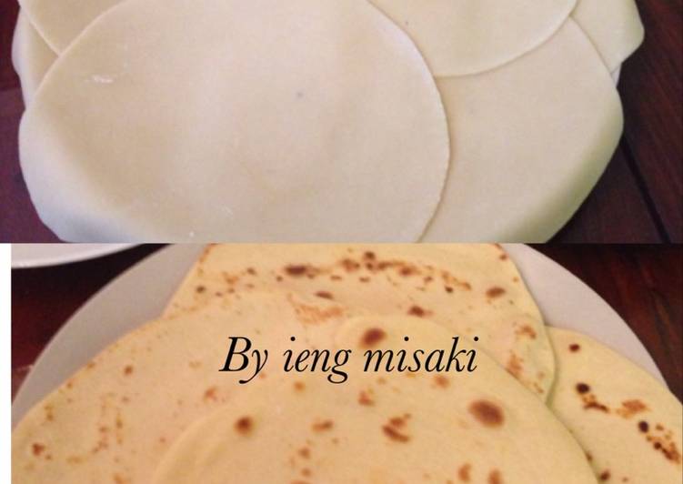 resep lengkap untuk Kulit Tortilla