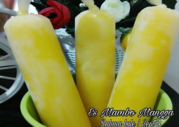 Resep Es Mambo Mangga By Rahma Bule