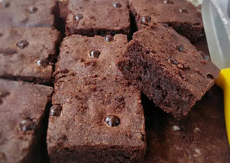 gambar untuk resep makanan Fudgy Cocoa Brownies