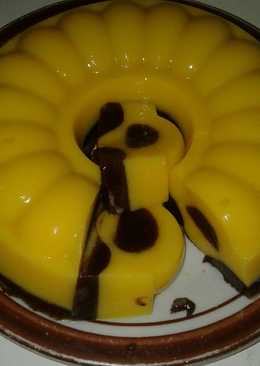 Puding choco mentega vla vanila