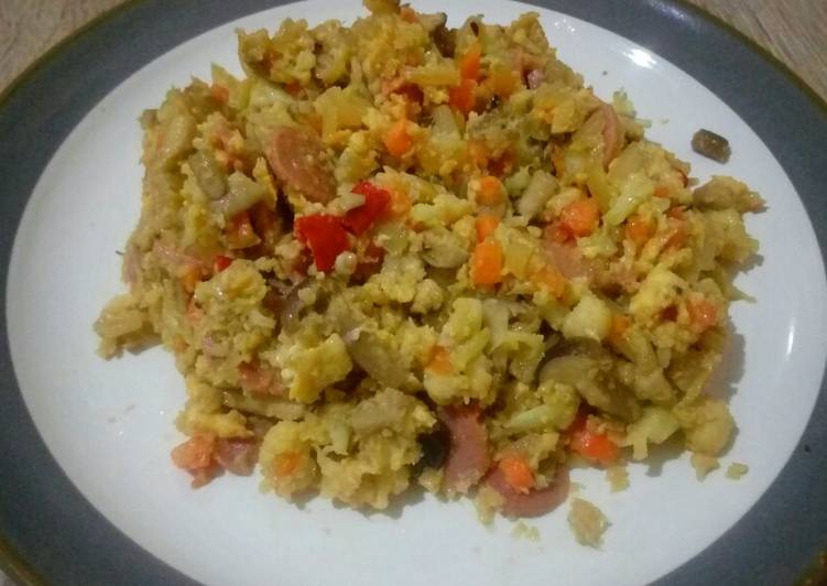 gambar untuk resep Nasi goreng dari kembang kol