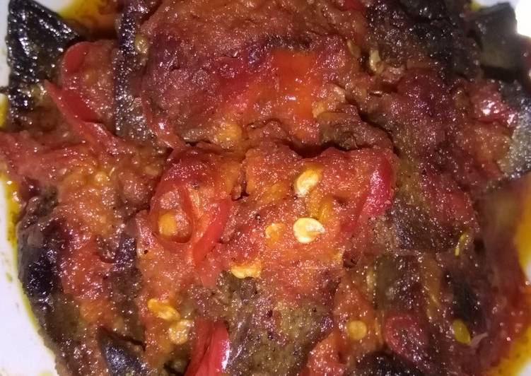 cara membuat Sambalado ati kambing