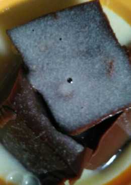 Puding coklat dan vla ð'
