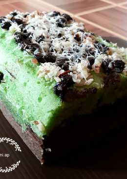 Brownis Pandan Kukus