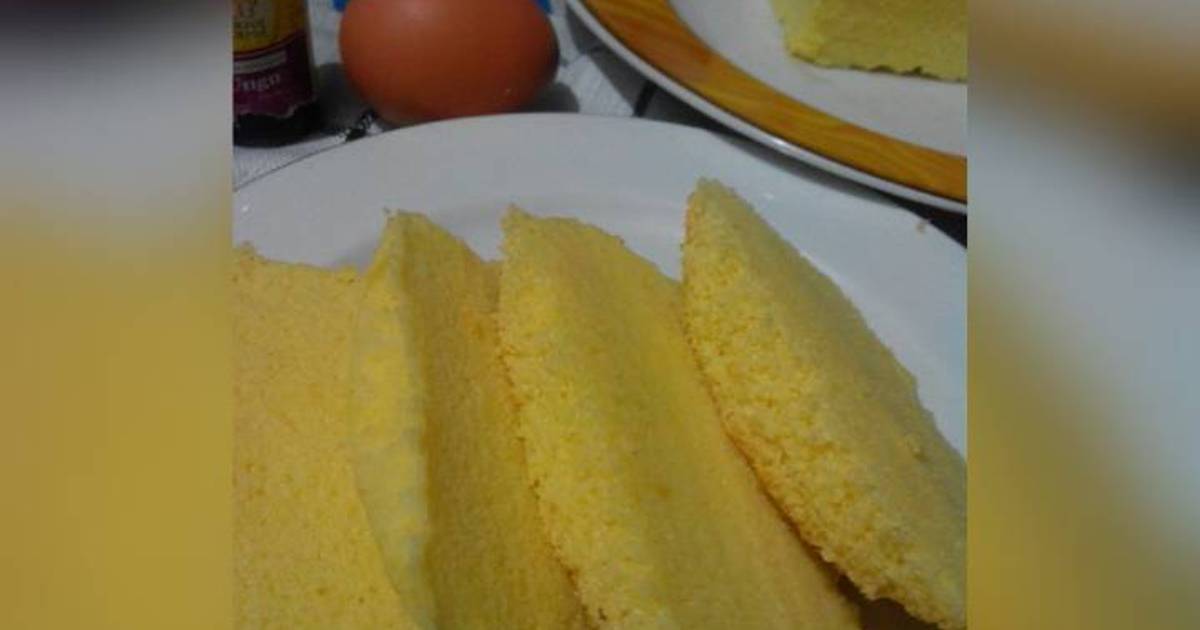 Resep Condensed Milk Cotton Cake (5 bahan aja)