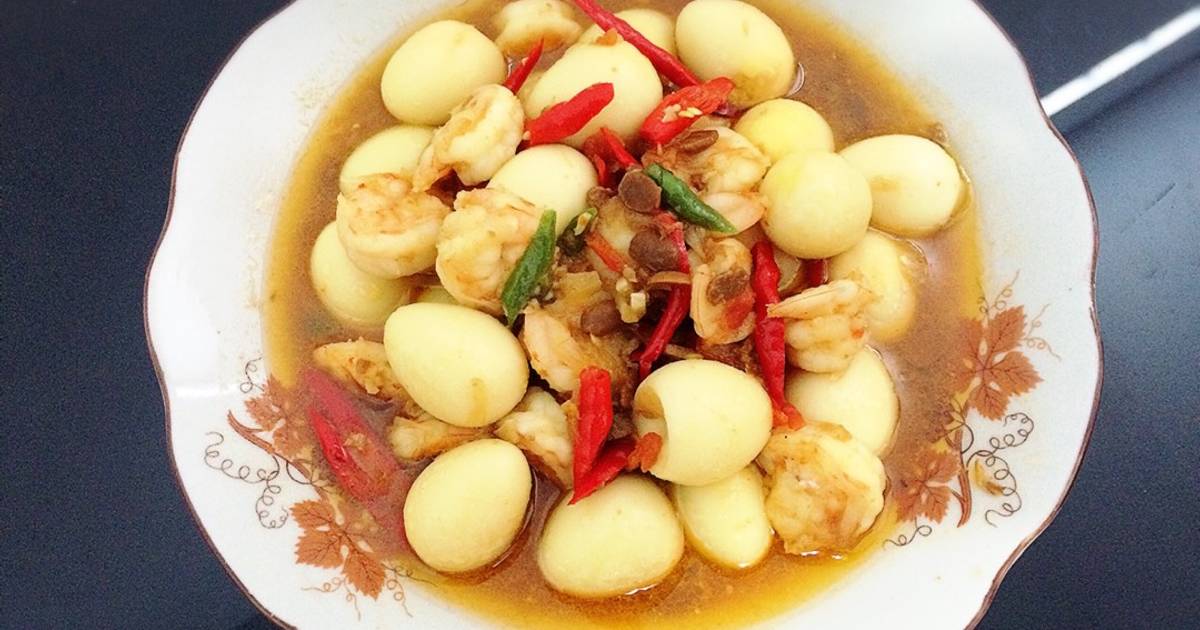 iResepi iTaucoi Udang Puyuh oleh selly malinton Cookpad