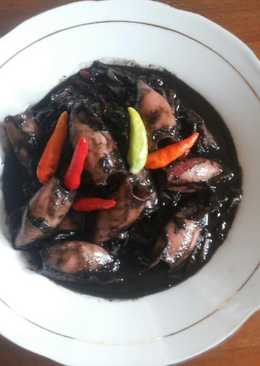 Cumi masak hitam