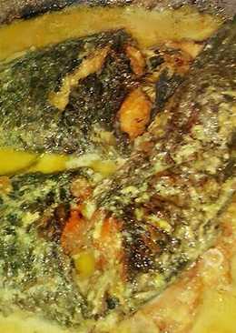 Ikan kuthuk (gabus) masak kuning