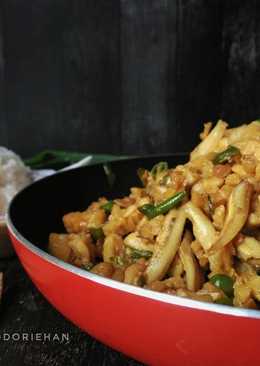 Oseng Tempe Teri Cabe Hijau