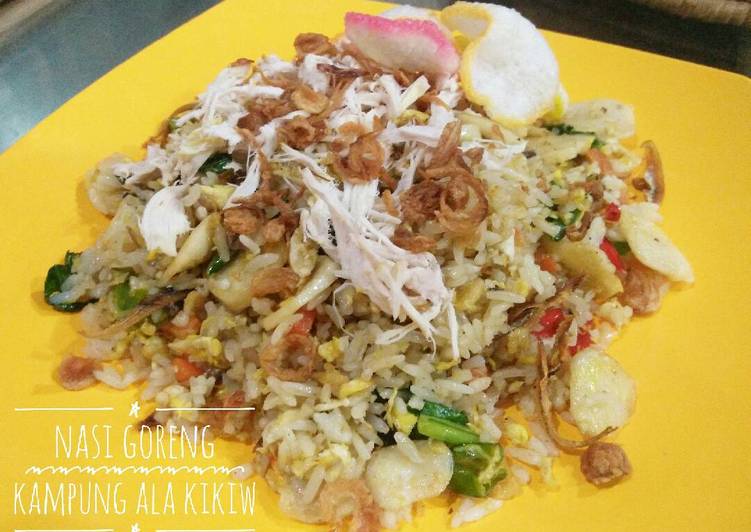 gambar untuk resep makanan Nasi Goreng Kampung Ala Kikiw