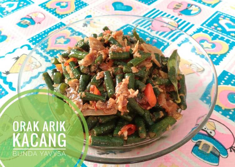 gambar untuk resep Orak Arik Kacang Panjang