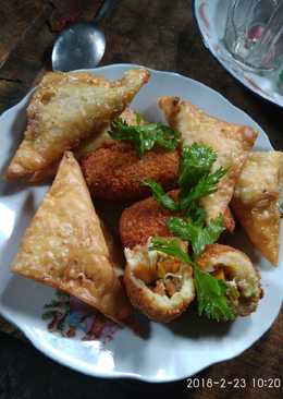 Keroket kentang & Samosa
