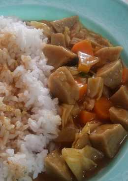 Indonesian Curry Rice (ala anak kos^^)