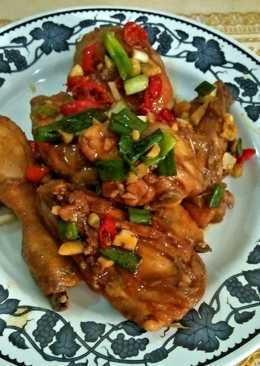 Ayam goreng kecap mentega (super simple)