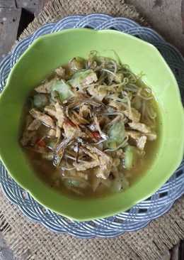 Sayur bening gambas teri (#PR_Sayurbening)