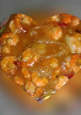Udang Mentega Asem Manis