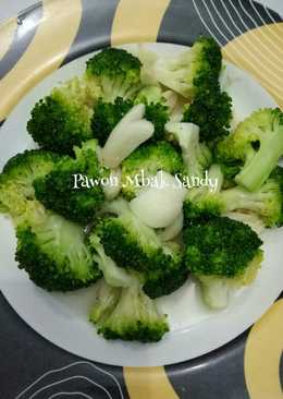 Brokoli bawang putih simpel