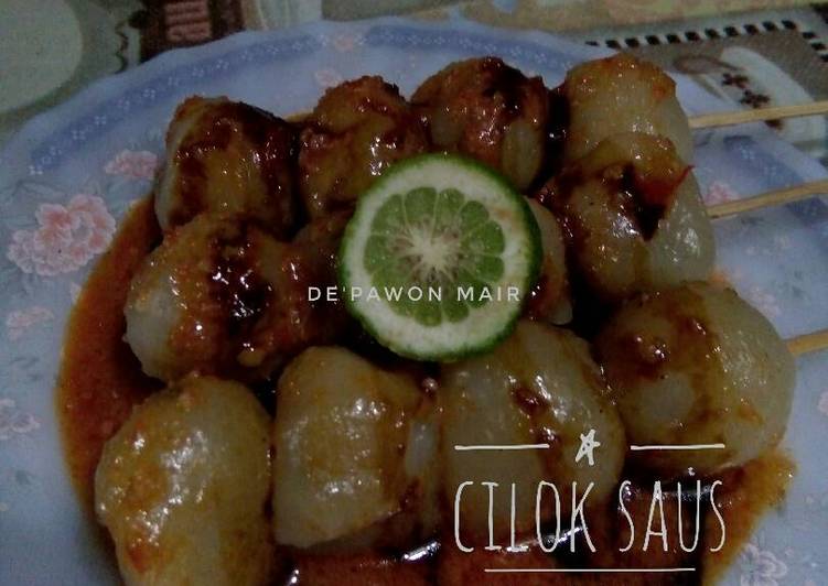 Resep Cilok saus kacang By de'pawon mair (Irma Rahmawati)