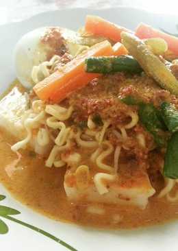 Lontong sayur pecel