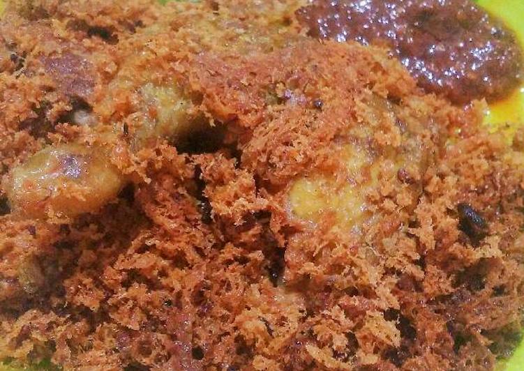 resep masakan Ayam Goreng Kremes kriuk kriuk