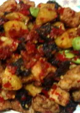 Goreng Belut Tahu Kentang Balado Khas Padang