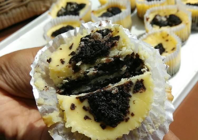 Resep Mini Oreo cheesecake Kiriman dari Febby Annisa