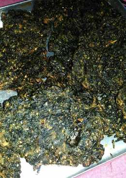 Dendeng daun singkong