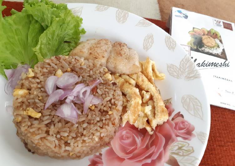 resep lengkap untuk Yakimeshi - Nasi Goreng Jepang