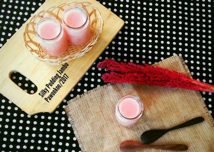 Resep Silky Pudding Rasa Jambu Karya Muyassaroh